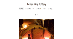 Desktop Screenshot of adriankingceramics.com